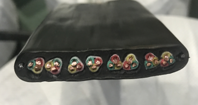行車(chē)丁腈（NBR）移動(dòng)扁平電纜